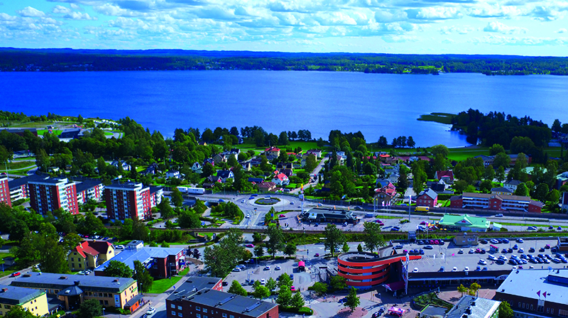 Översikt över Möckeln och snurran i Karlskoga